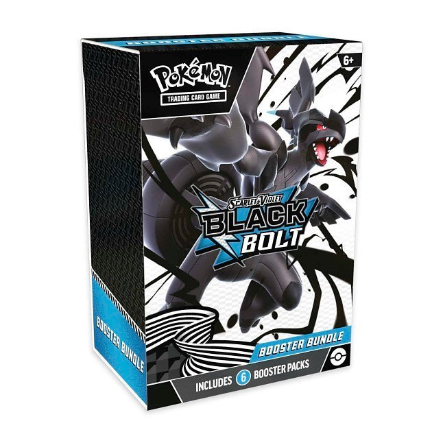 Pokemon Scarlet & Violet Black Bolt Booster Bundle (6 Packs) - ATXoniqed TCG
