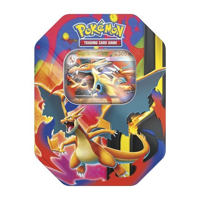 Pokemon Mega Charizard Tin (Mega Charizard Y) - ATXoniqed TCG