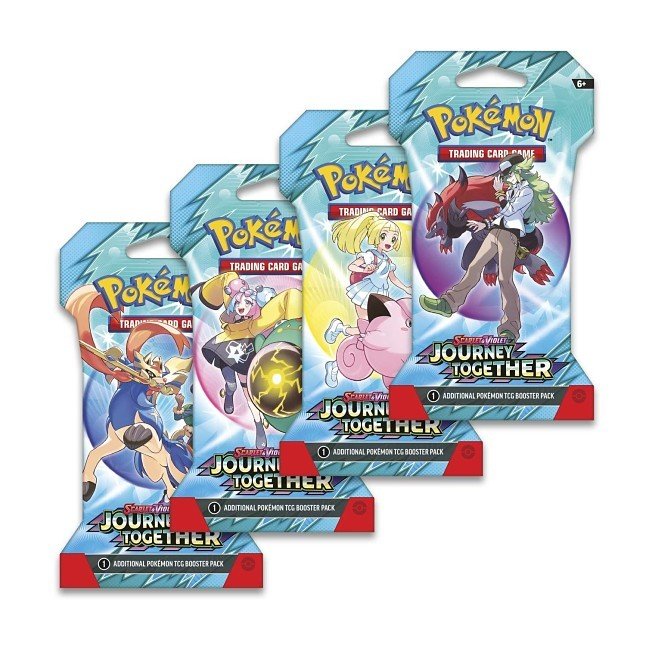 Pokemon Scarlet & Violet Journey Together Sleeved Booster Pack (10 Cards) - ATXoniqed TCG